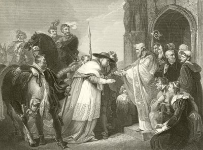 Cardinal Wolsey at Leicester Abbey by Richard Westall